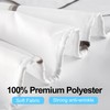 Dufu Waterproof Shower Curtain, Washable Quick Drying Textile Fabric Polyester
