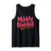 Womans Buddies Muddy Mudding Princess Running Team Mud Run Tank