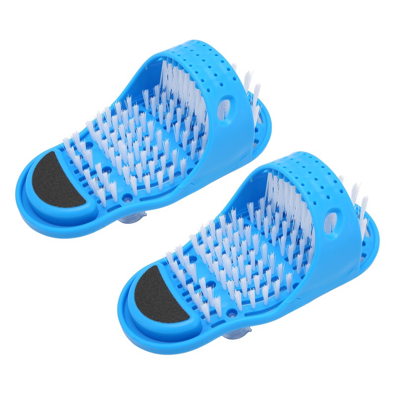 2pcs Foot Washing Brush Shoes Massage Scrubber Cleaning Exfoliating Feet