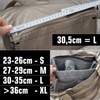 DuneDesign Handbag Organiser Felt Bag Insert Inner Pocket Grey, Grey