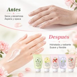 Hand Cream Trabajo,Crema de Manos Hidratante,Crema de manos perfumada, Crema para manos mayoreo,ingredientes de origen vegetal, adecuada para hidratar