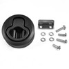 KingBra 4 PCS Round Boat Door Latch, 2.4 Inches Diameter