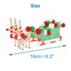 Baker Ross FE852 Wooden Reindeer and Sleigh Kits - Pack