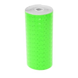 HOPESPANNER Universal 33ft x 6" Reflective Tape Waterproof Strong Adhesive Reflector Tape Warning Safety for Vehicles Trailers Boats Signs PVC Green