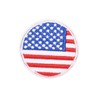 IWOWHERO 12pcs Flag Cloth Patches Stickers Embroidery DIY Patches for