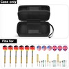 GWCASE Case for 6 Steel and Soft Tip Darts, Darts