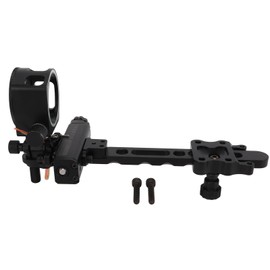 5 Pin Bow Sight 5 Pin Type Aluminum Alloy with Luminous Ring for Compound Bow Training