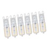 6pcs G9 LED Bulb 5W Transparent Cover 22LED Dimmable G9