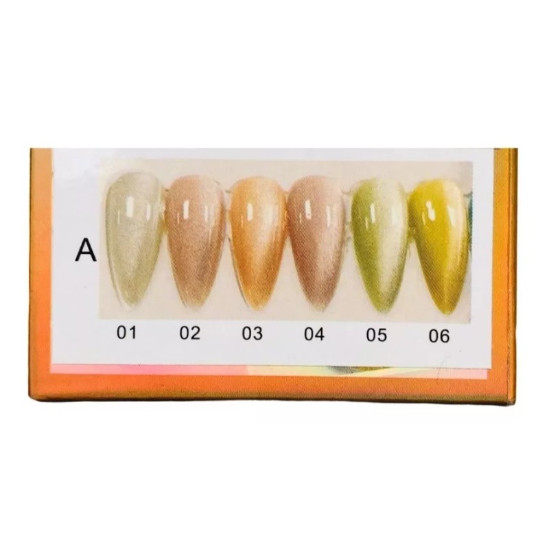 Gelish Esmalte Semipermanente Marca Miss Nana Ojo De Gato 6