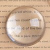LONGWIN Crystal Dome Magnifier/Paperweight Reading Magnifying Glass-3.1 Inch