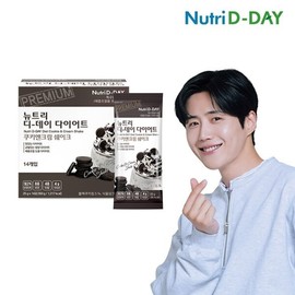 Nutri D Day Cookies & Cream Diet Shake 14 packets + shake cup / 뉴트리디데이 쿠키앤크림 다이어트 쉐이크 14포 + 쉐이크컵