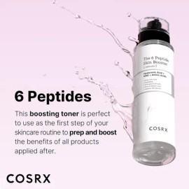 COSRX 6 Peptide Skin Booster, Serum Revitalizante de Día, Todo Tipo de Piel - 150ml