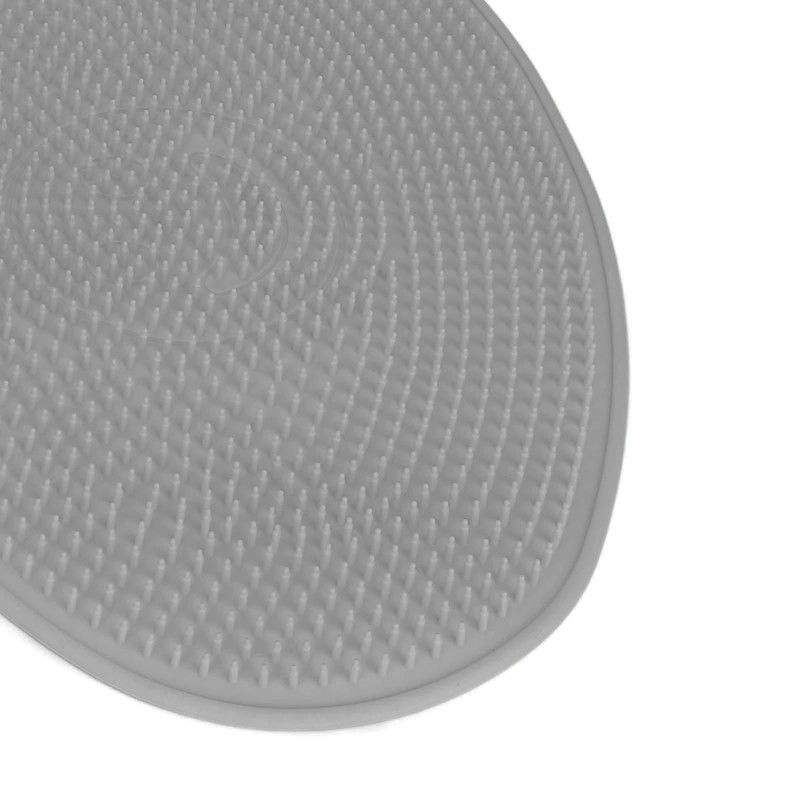 Foot Scrubber Shower Mat with Strong Suction Cups Prevent Slip