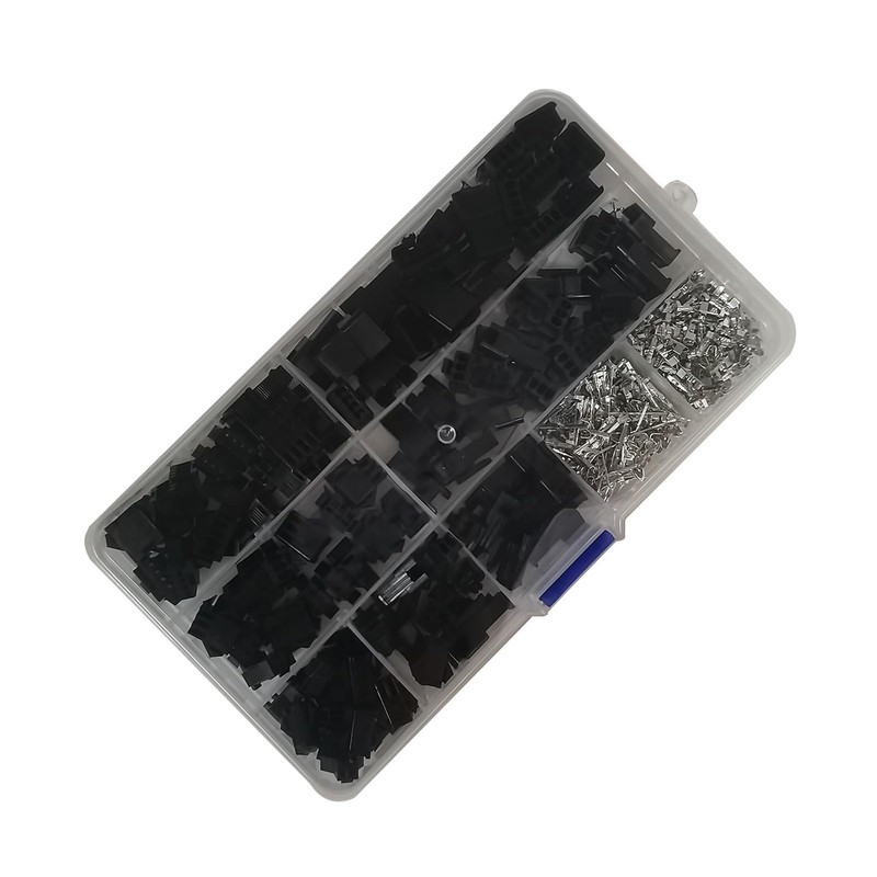 BEHOSHI 480pcs JST SM Connector Male/Female Housing SM Terminal 2.54mm
