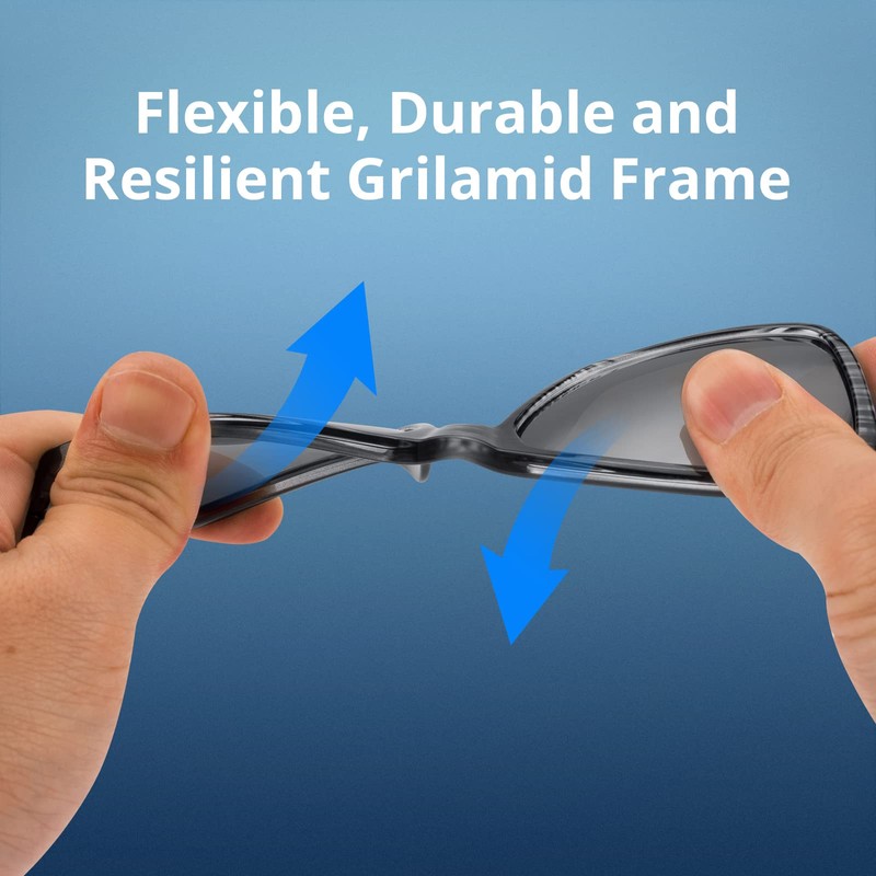 KastKing FlatRock Polarized Sport Sunglasses for Men and Women, Ideal