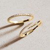 Ana Luisa Gold Rings for Women - 14K Gold Plated
