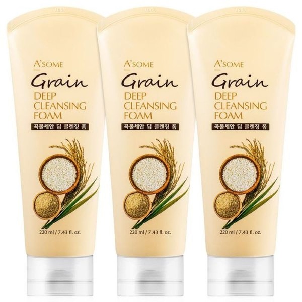 (NS Home Shopping) Asome Grain Face Wash, Large Capacity Deep