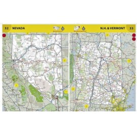 National Geographic Road Atlas 2024 Scenic Drives Travel Map US Canada Mexico