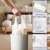 Waikas 4 Gallon Trash Bag with Handles, Pack of 80,