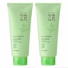 Fruitland First Harvest Green Tea Cleansing Foam 180g x 2 / 과일나라 첫물녹차 클렌징폼 180g x 2개