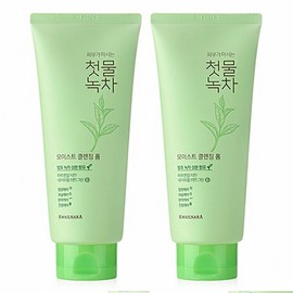 Fruitland First Harvest Green Tea Cleansing Foam 180g x 2 / 과일나라 첫물녹차 클렌징폼 180g x 2개