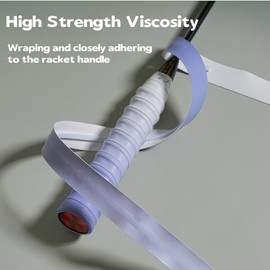 JMFahrrad 6 Pack Gradient Color Tennis Racket Grip Tape Sweat-Absorbent Tennis Overgrip Tapes Anti-Slip Dry Feel Pre-Cut Grip Tapes for Tennis Badminton Pickleball Racket