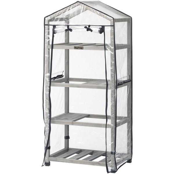 Takasho VGT-WS01P Greenhouse Wood Shelf Vinyl Cover Sold Separately Cold