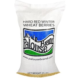 Certified Glyphosate Residue Free Hard Red Winter Wheat Berries | 25 LBS | Desiccant Free | Sproutable | Non-GMO Project Verified | Kosher