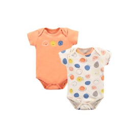 Kidddio Toddler and baby unisex bodysuit 2-pack short sleeve bodysuit baby for 0-24 months babies baby girl boy