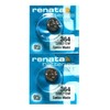 Renata 364 SR621SW Batteries - 1.55V Silver Oxide 364 Watch
