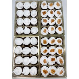 48 Piece Divinity Gift Box (Half & Half Pecans) Old Fashioned Divinity, Just Like Home Made