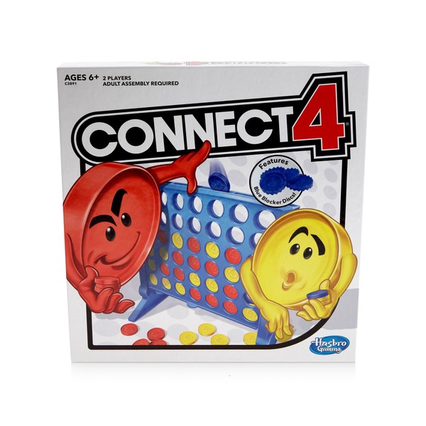 Connect 4 Strategy Board Game for Ages 6 and Up ()