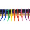 Secure 4 Inch Blue 18 lb Miniature Nylon Cable Tie