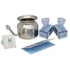 HealthGoodsAU - Stainless Steel Neti Pot with Set of 2