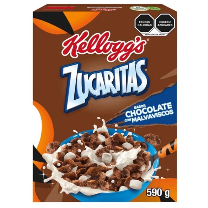 Kellogg's 2 Kellogg's Cereal Zucaritas CHOCOLATE Frosted Flake with Marshmallows