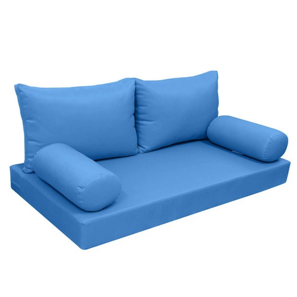 |SLIPCOVER ONLY|S2 Daybed Mattress Bolster Backrest Covers Knife Edge Full
