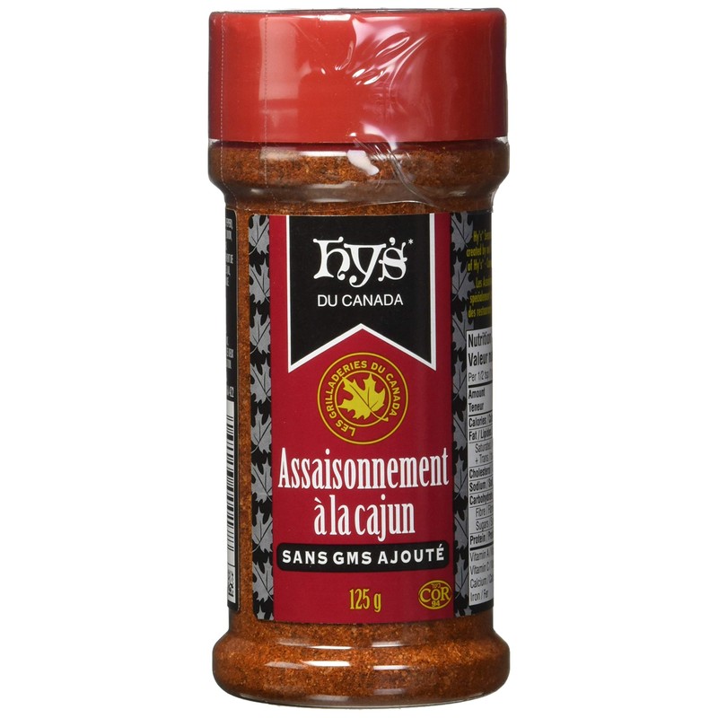 Hy's of Canada, Cajun Seasoning, 125g