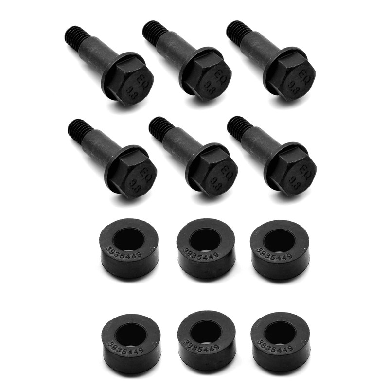 HAOTOM Valve Cover Bolt W/Seal Set 3907049 3935449 Compatible For