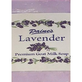 Paine's Lavender Premium Goat Milk Soap 4.5 oz bar Maine made natural