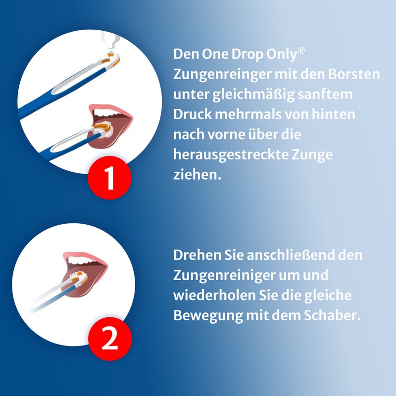 One Drop Only - Professional Deluxe Tongue Cleaner Assorted Colours