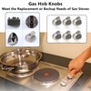 6 Pcs Cooker knobs Gas Stove Knob 6MM Universal Cooker