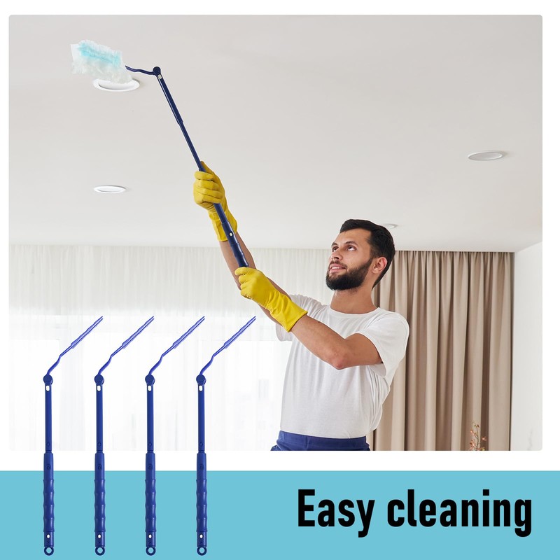 Colingmill 4 Pcs 3 ft Replacement Handles Compatible with Duster