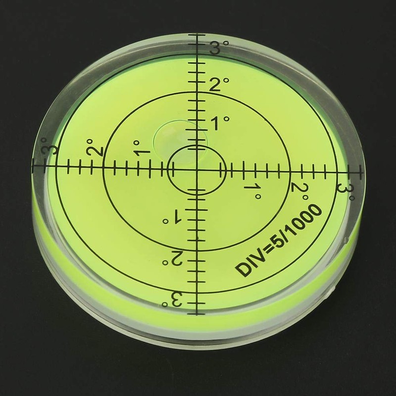 Level Bubble 60 mm, Measuring Tool Diameter 60 mm Round