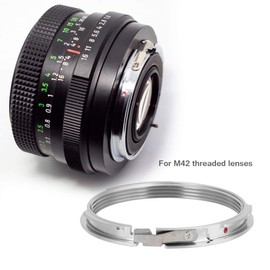 Akozon Pentax M42 - PK Lens Mount M42-PK M42 Pentax PK K Mount Adapter Ring Focus Lens for Infinity