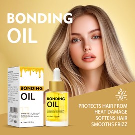 Hair Bonding Oil, 30ml, Heat Protection and Anti-Frizz Treatment for Dry and Damaged Hair