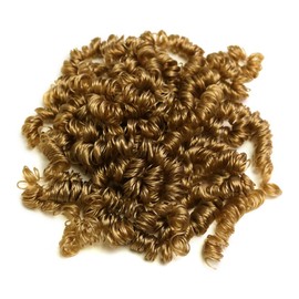 タカギ繊維 Panami ドールヘアー カールタイプ 小 φ6mm ブラウン CM251