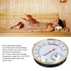 Sauna Thermo-Hygrometer, 2 in 1 Temperature Humidity Meter 10 To