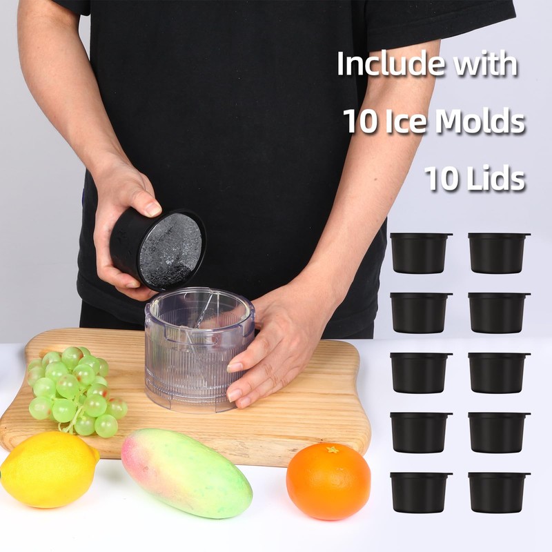 Shave Ice Attachment for Kitchenaid Stand Mixers, Shaved Ice and