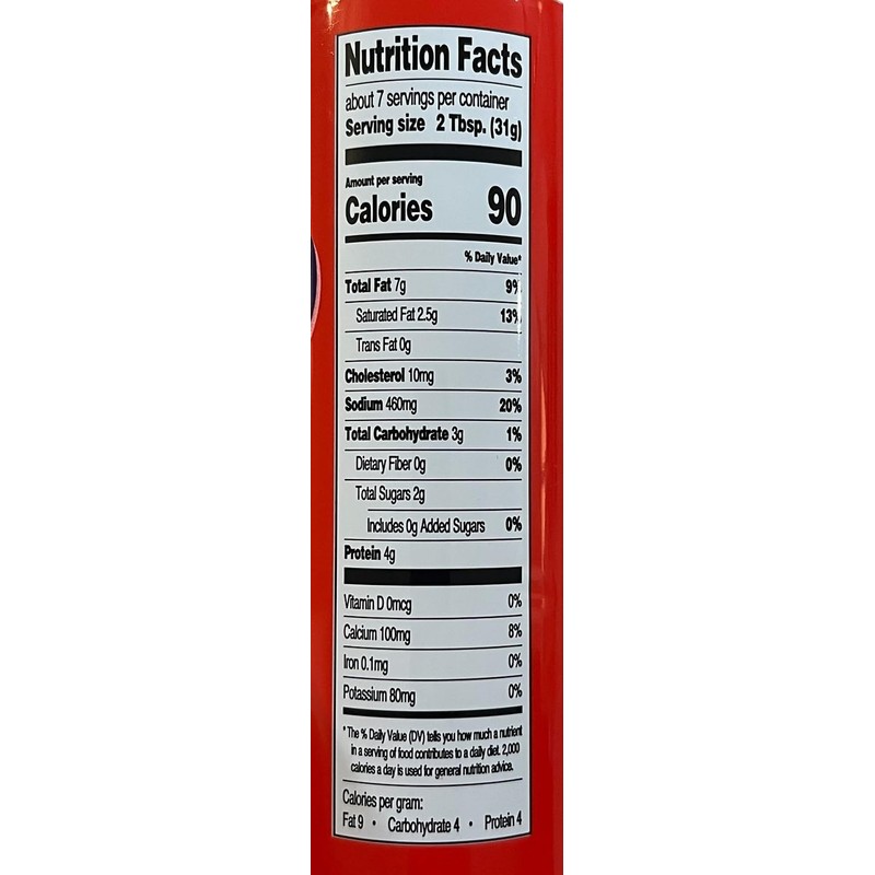 Generic Cheese Wow - Easy Cheese Spray Can - Spicy