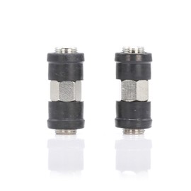 Weather Sealed Cable Extension Coupler - 50 Pack - Cable Extension Adapter (Barrel Splice - Coupler) - Connects Two Coaxial Video Cables (Female to Female Connector) 3GHz Rated